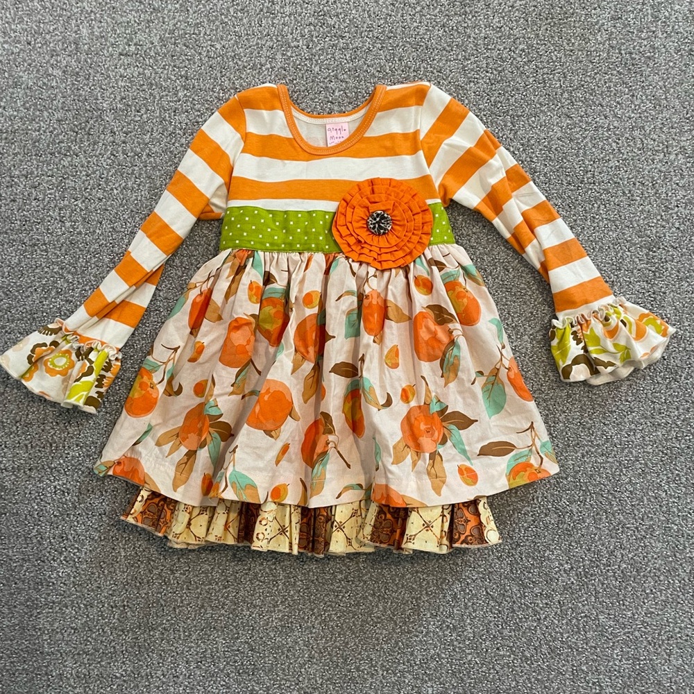 Giggle Moon // fall dress // 4T